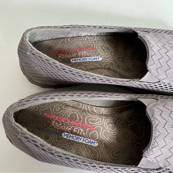 Skechers Reggae Fest Willows Comfort Shoes Size 7.5 Relaxed Fit Taupe Tan - Picture 7 of 9